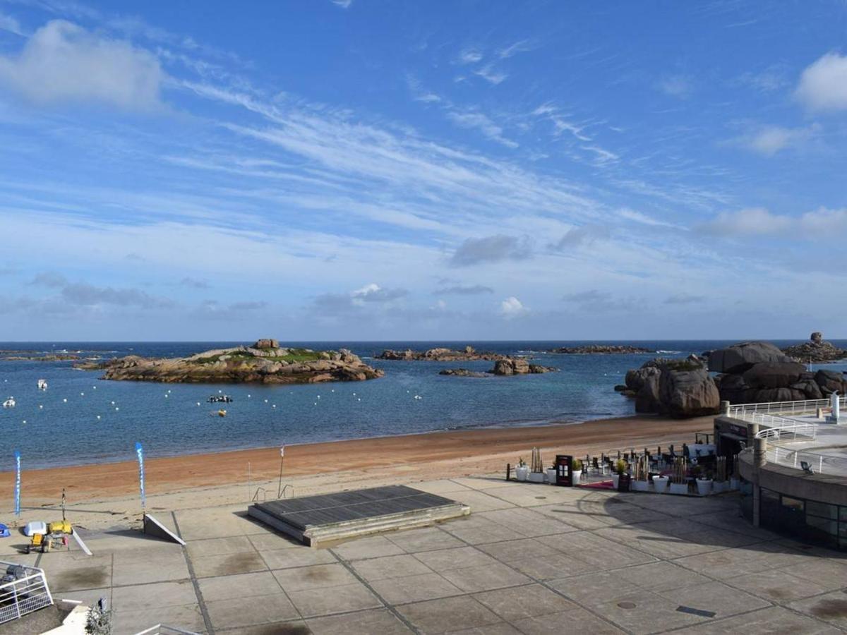 Appartement Terrasse Bord De Mer A Tregastel Avec Parking - Fr-1-368-19 Dış mekan fotoğraf